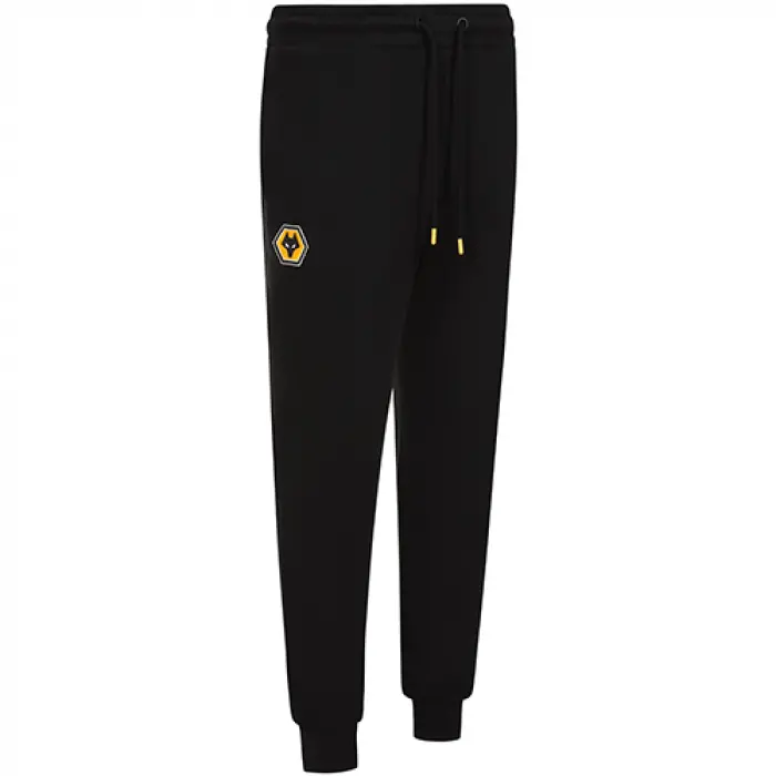 Wolverhampton Wanderers Shirt Store | Essentials Jogger – Black Collection Wolverhampton Wanderers Official Gear